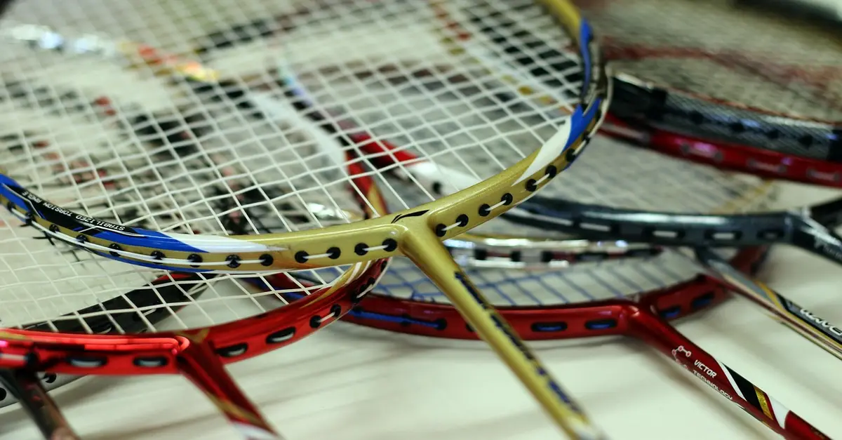 badminton, badminton racket, bat