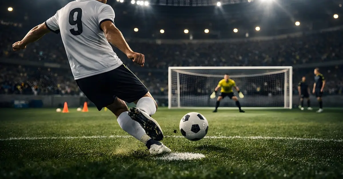 soccer, striker, penalty