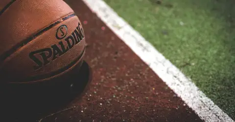 basketball, ball, spalding