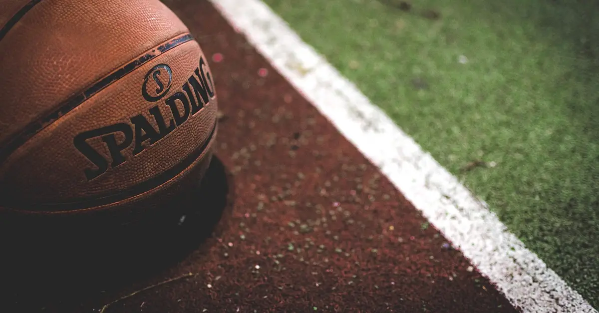 basketball, ball, spalding