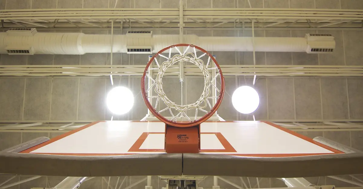 basketball, goal, gym